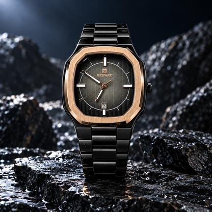 REWARD VIP LUXURY EN ORO ROSA Y NEGRO
